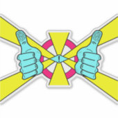 Sticker Bravo ! Bonne image (Devant)