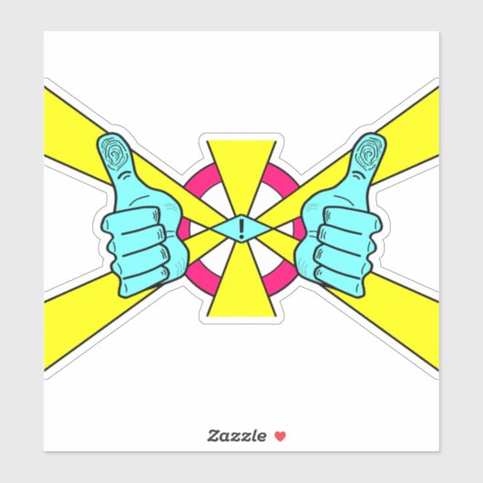 Sticker Bravo ! Bonne image (Feuille)