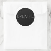 Sticker Breathe Minimaliste (Sac)