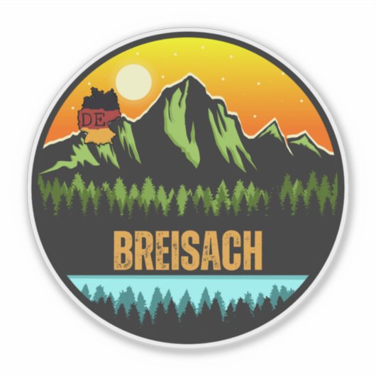 Sticker Breisach, Allemagne (Devant)