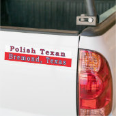 Sticker Bremond polonais Texan Texan (Sur camion)