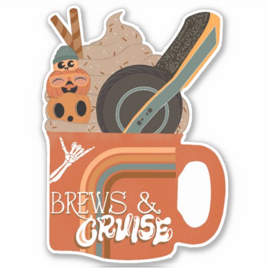 Sticker Brews & Cruise (Devant)