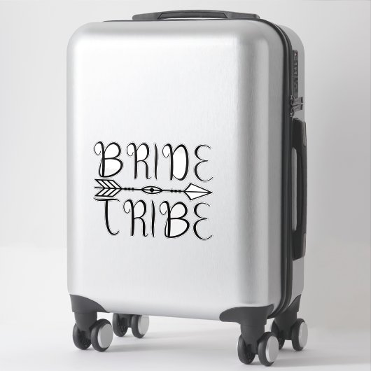 Sticker Bride Tribe new (Sur valise)