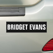 Sticker Bridget Evans (En voiture)