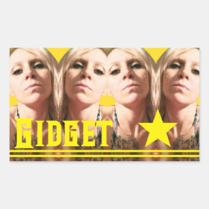 Sticker Bridget Yellow Star