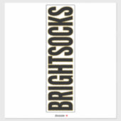 STICKER BRIGHTSOCKS (Feuille)