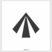 Sticker Britanniques Conviction Arrow Armée britannique MO (Feuille)