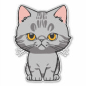 Sticker British Shorthair (Devant)