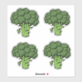 Sticker Broccoli vert (Feuille)