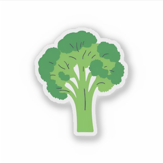 Sticker Brocoli (Devant)