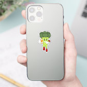 Sticker Brocoli dans le football (Téléphone)