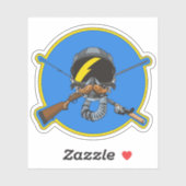 Sticker Brodeur de rowdy (Feuille)