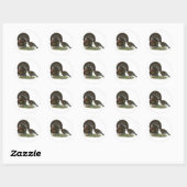 Sticker Bronze standard de Turkey (Feuille)