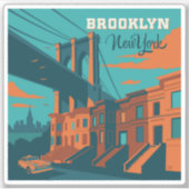 Sticker Brooklyn New York (Devant)