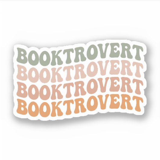 Sticker Brosse, Auteur de livre, ver de livre (Devant)