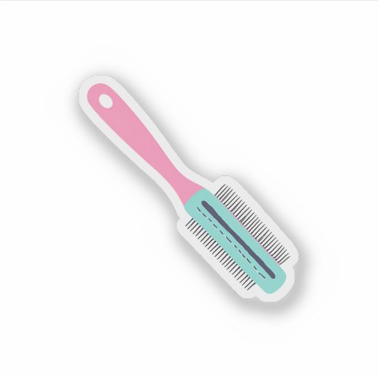 Sticker Brosse ronde (Devant)