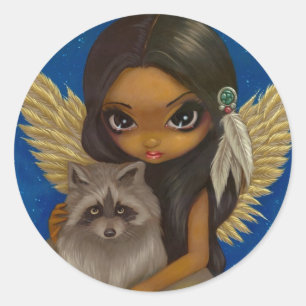 Sticker "Brother Raccoon"