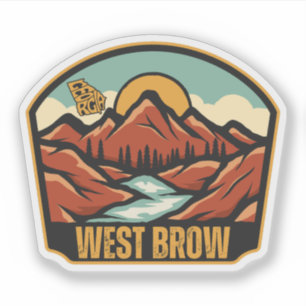 Sticker Brow Ouest, Géorgie