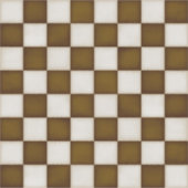 Sticker Brown & Antique Blanc Personnalisé Taille Échecboa (Devant)