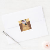 Sticker Brown Bowling Anniversaire (Enveloppe)