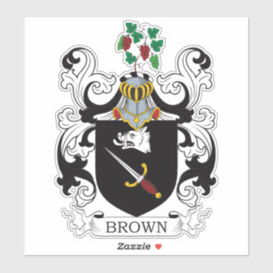 Sticker Brown crête de famille