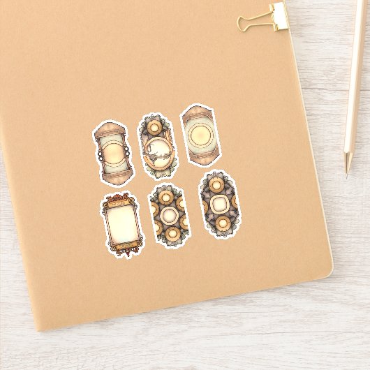 Sticker Brown vintage (Carnet)