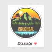 Sticker Bruchsal, Allemagne (Feuille)