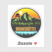 Sticker Brunsbüttel, Allemagne (Feuille)