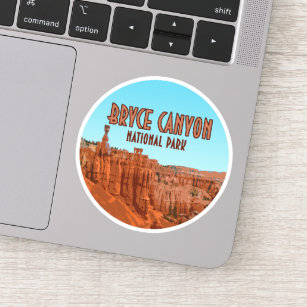 Sticker Bryce Canyon National Park Utah Vintage