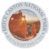 Sticker Bryce Canyon NP (Devant)
