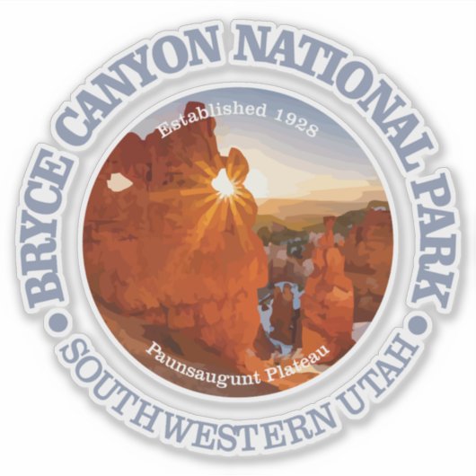 Sticker Bryce Canyon NP (Devant)