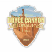 Sticker Bryce Canyon NP (flèche) (Devant)