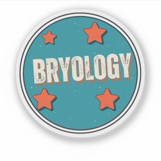 Sticker Bryologie (Devant)