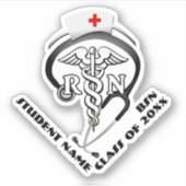 Sticker BSN - Licence RN (Devant)