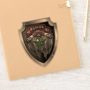 Sticker BSTB du 75e régiment des Rangers : "Les Rangers m