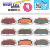 STICKER BTS - À L'INTÉRIEUR DE MON SAC (POUCE PENCILE 02) (Devant)