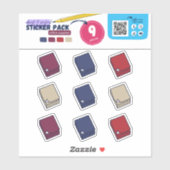 STICKER BTS - FOURNITURES DE BUREAU (NOTES POST-IT) (Feuille)