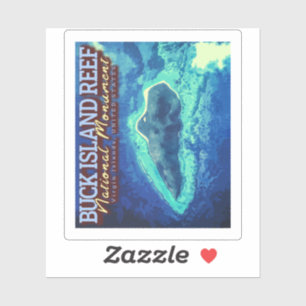 STICKER BUCK ISLAND REEF - VIRGIN ISLANDS ÉTATS-UNIS