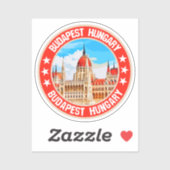 Sticker Budapest (Feuille)