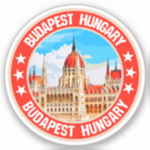 Sticker Budapest (Recto)