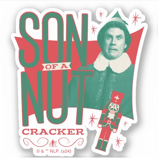 Sticker Buddy, le Fils elfe d'un Noisette (Devant)