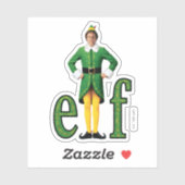 Sticker Buddy le logo Elf Movie (Feuille)