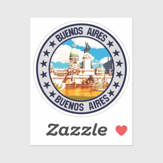 Sticker Buenos Aires (Feuille)
