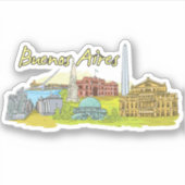 Sticker buenos aires (Devant)