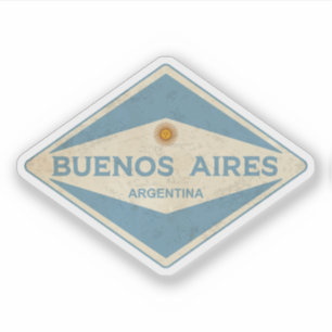 Sticker Buenos Aires Argentine Vintage