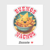 Sticker Buenos Nachos (Feuille)