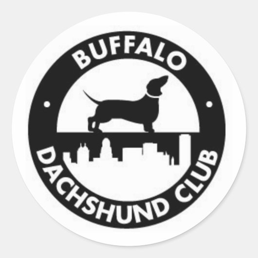 Sticker Buffalo Dachshund Club (Devant)