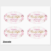 Sticker Buffet Anniversaire de Chouette Whimsical (Feuille)
