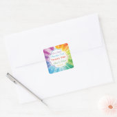 Sticker Buffet Sunburst Strited Rainbow (Enveloppe)