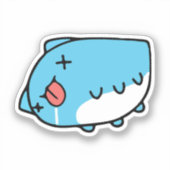 Sticker BugCat Capoo cat, Kawaii Comic Cat (Recto)